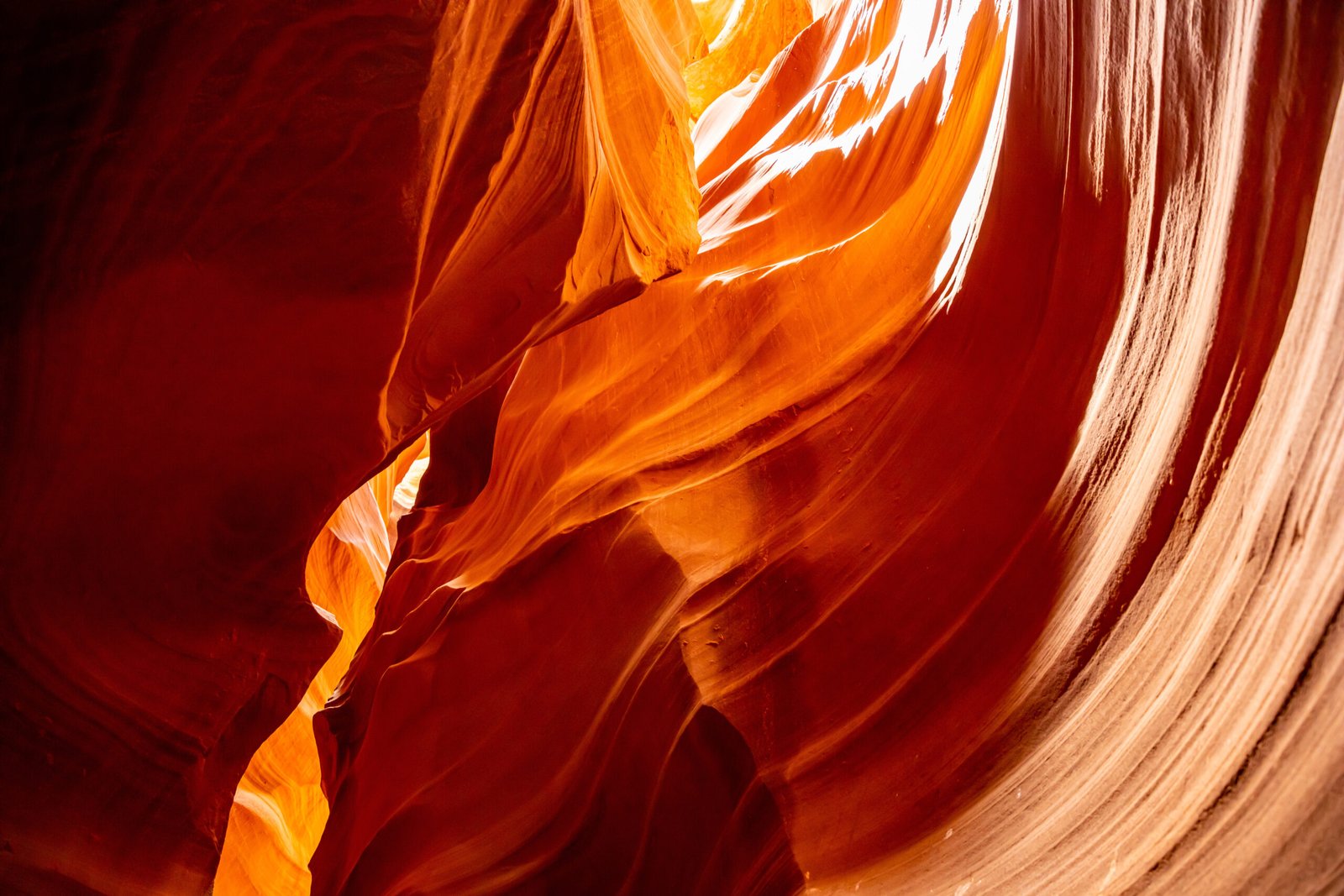 Antelope Canyon, near Page, Arizona, USA. Sandstone formations on Navajo nation Antelope Canyon, Page, Arizona, USA. The slot canyon in the American Southwest, on Navajo land.